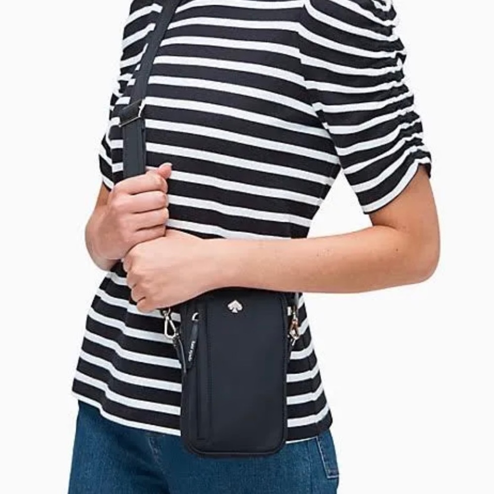 NWT Kate Spade crossbody, black